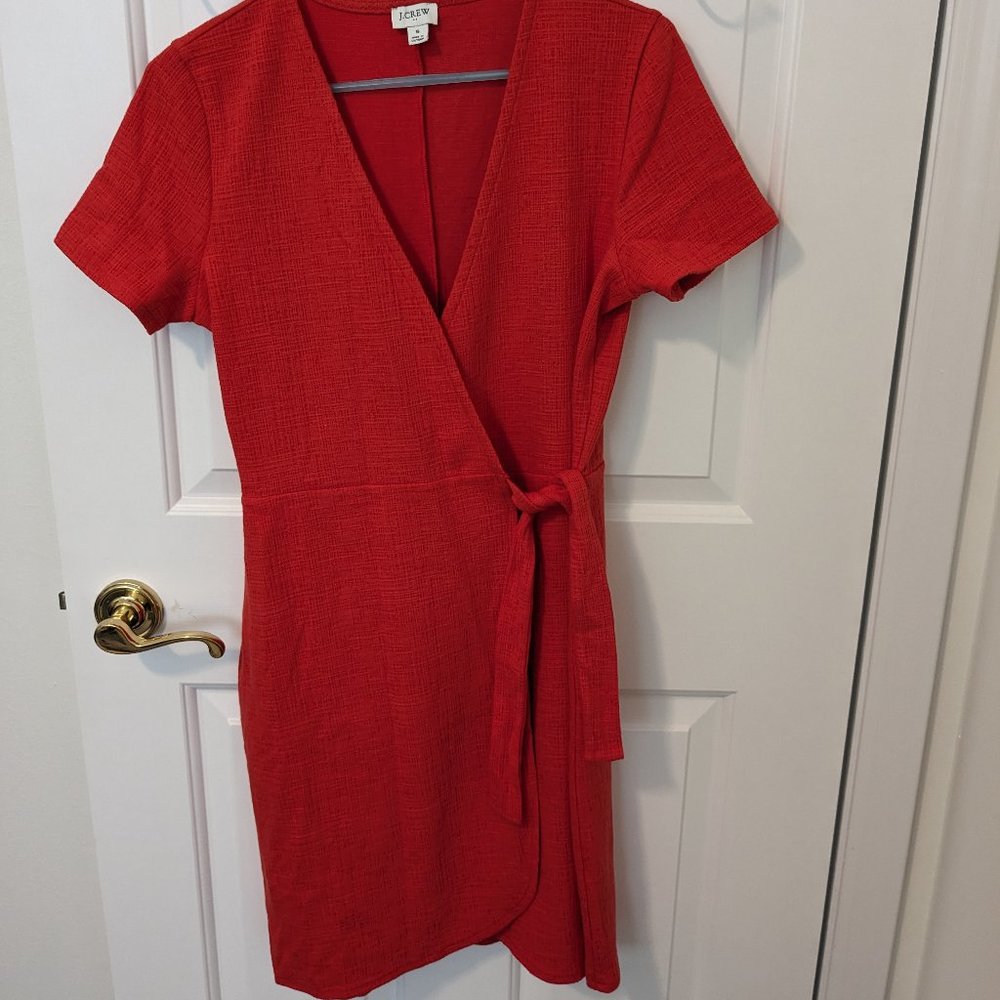 NWOT J.Crew Factory Faux Wrap Dress Small